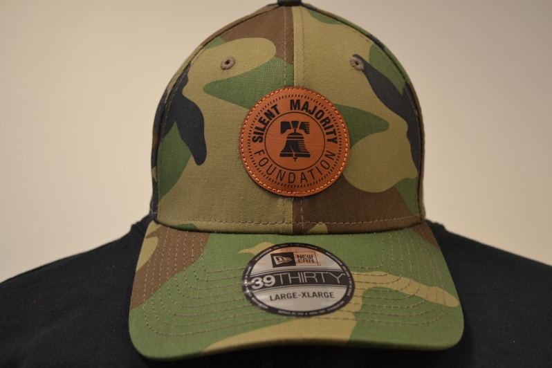 SMF logo Fitted Hat w/ Rawhide Patch